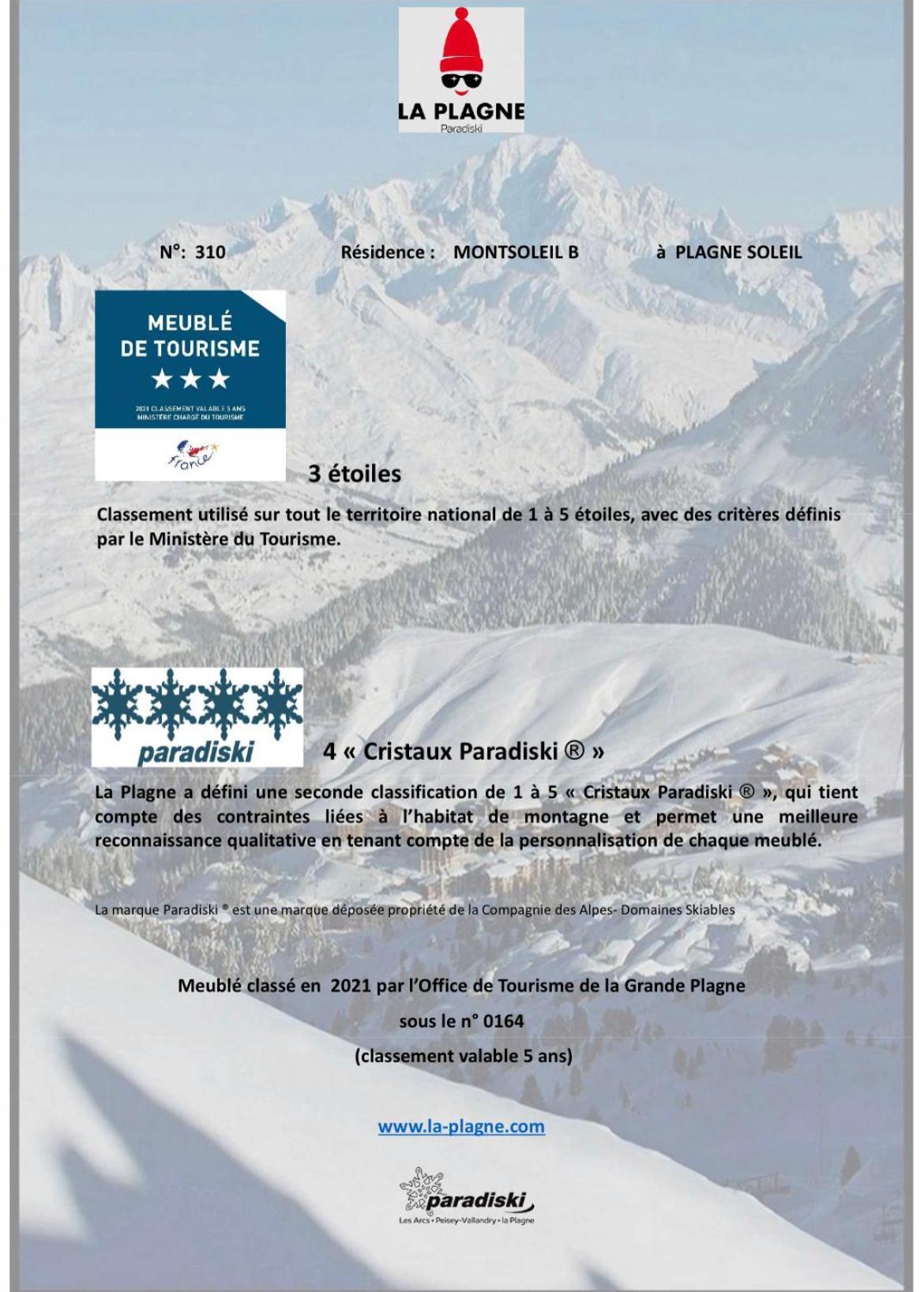 Plagne Soleil - 5 Pers - 4 Etoiles Paradiski - Vue Montagne - Acces Direct Pistes Skis Aux Pieds La Plagne-Tarentaise Exterior photo